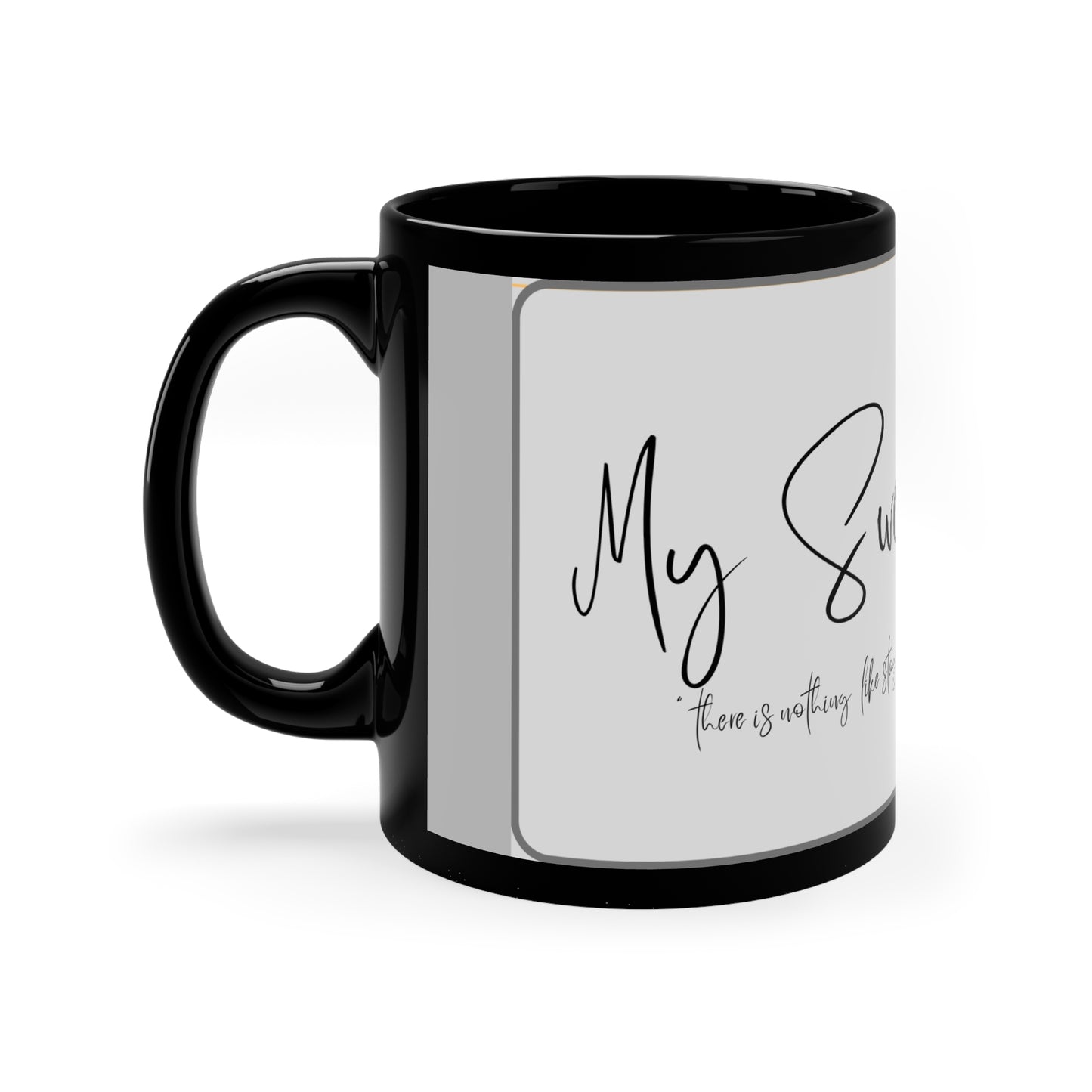 11oz Black Mug