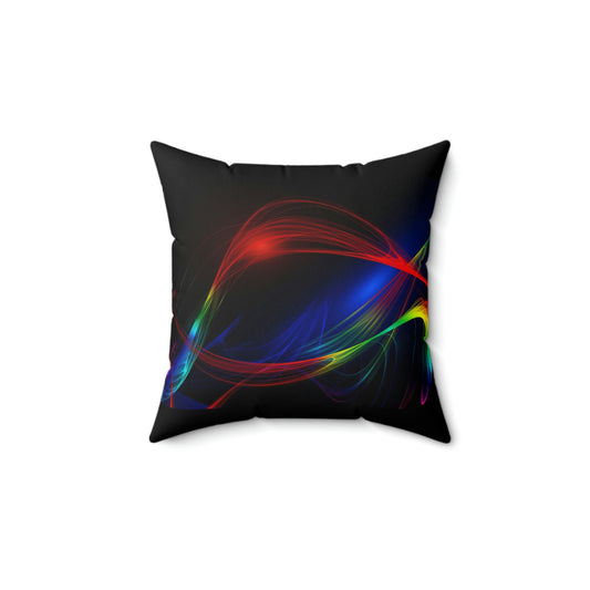 Spun Polyester Square Pillow