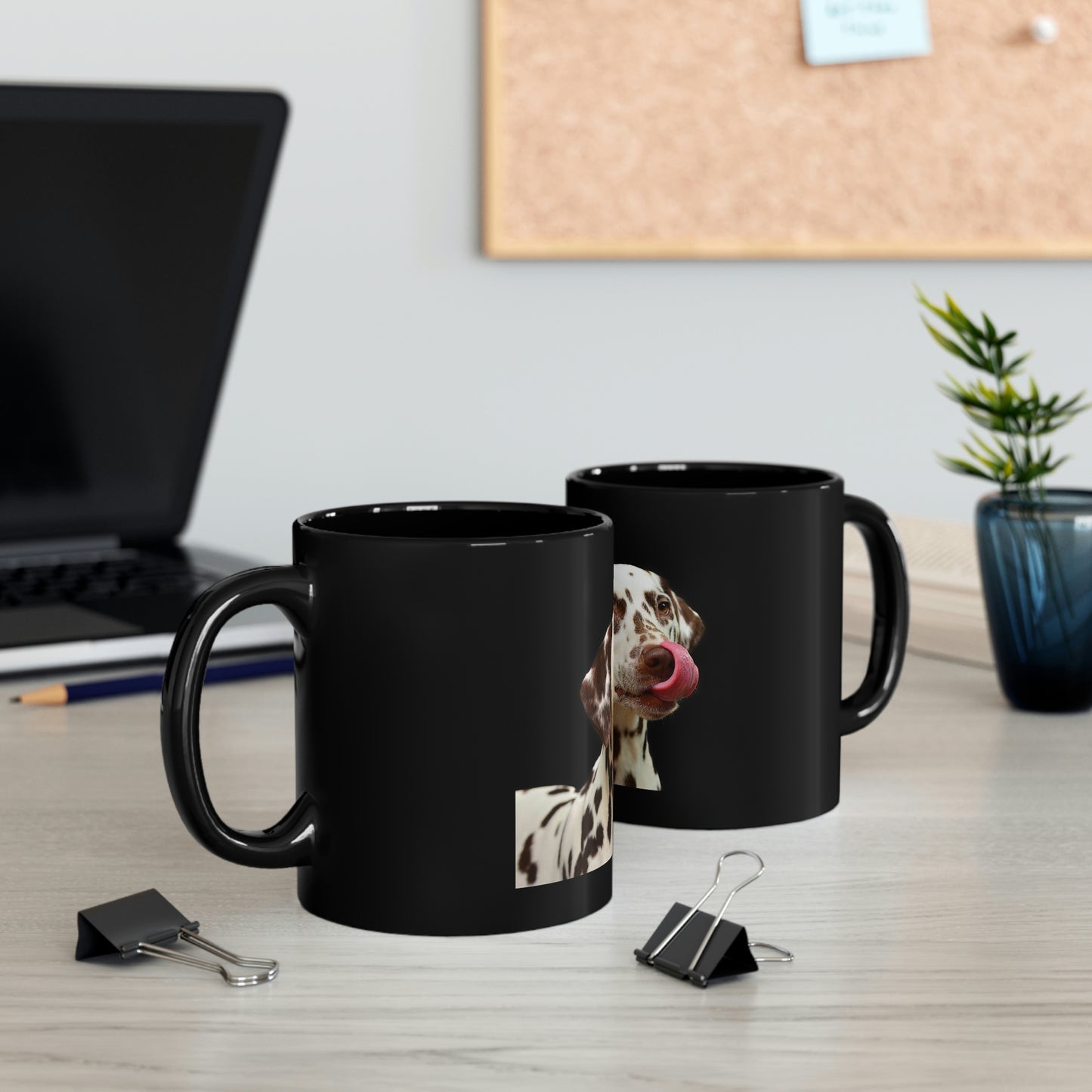 11oz Black Mug