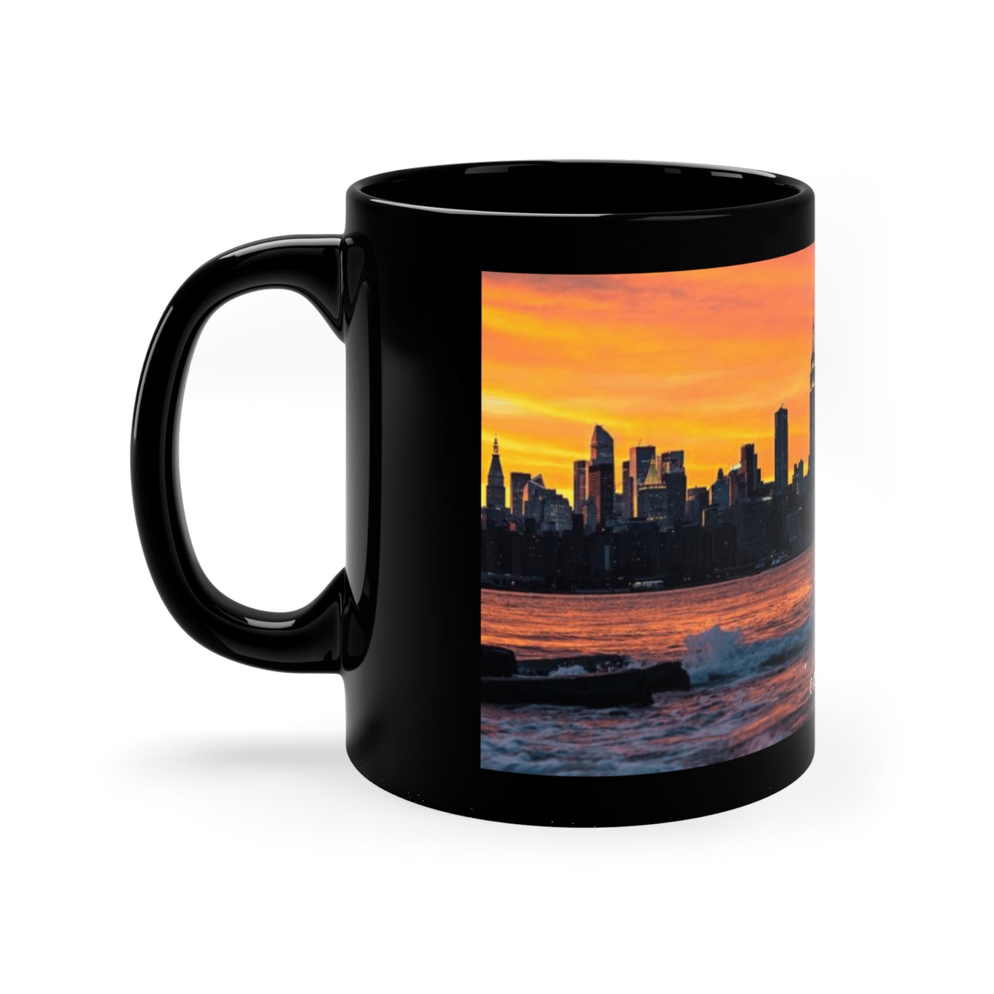 11oz Black Mug